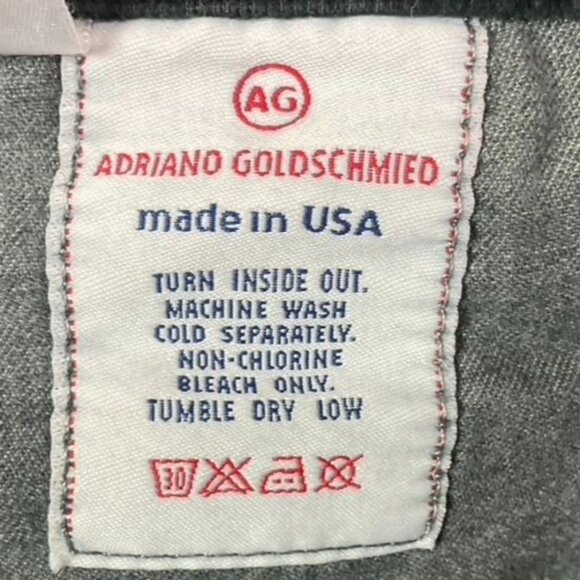 AG The Angel Boot Cut Black Corduroy Pants, size 27R - Picture 13 of 16